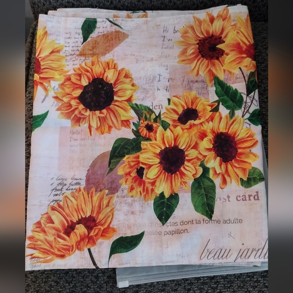 Sunflower Table Runner